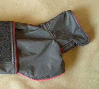 black raincoat for italian greyhound