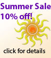 Summer Sale - 10% off Blue Willow Dog Coats