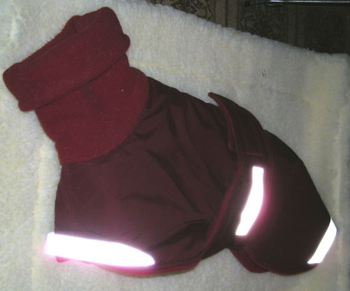 reflective dog coat